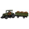 Green R/C Tractor and Trailer