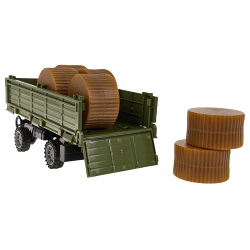 Green R/C Tractor and Trailer