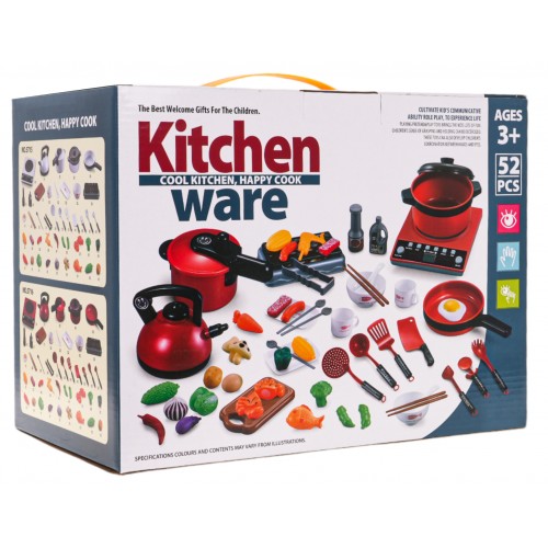 Red Cookware Set + Accessories