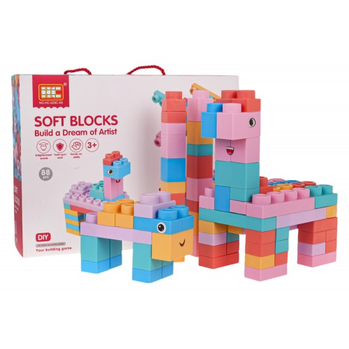 Soft Blocks Set 88 pcs.