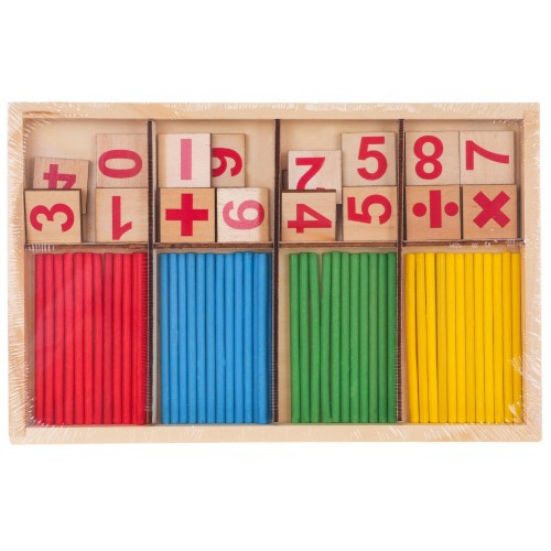 Wooden Sticks Math Game