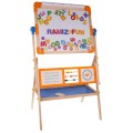 Wooden Double Sided Board With Paper + Accessories