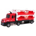 Truck with Launcher 2in1 + Accessories Red