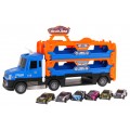 2in1 Launcher Truck + Accessories Blue