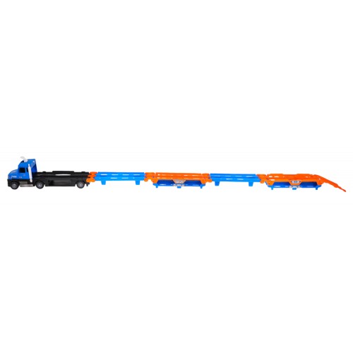 2in1 Launcher Truck + Accessories Blue