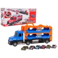 2in1 Launcher Truck + Accessories Blue