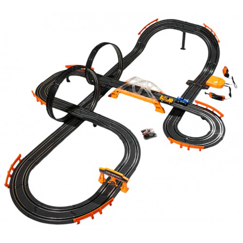 TRACK MASTER Race Track with Backlight + Accessories