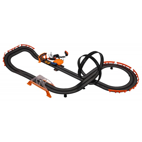 TRACK MASTER Race Track with Backlight + Accessories 615cm