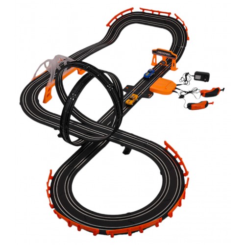 TRACK MASTER Race Track with Backlight + Accessories 615cm