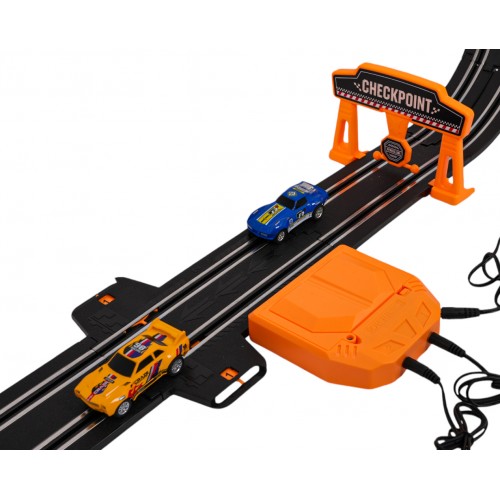 TRACK MASTER Race Track with Backlight + Accessories 615cm