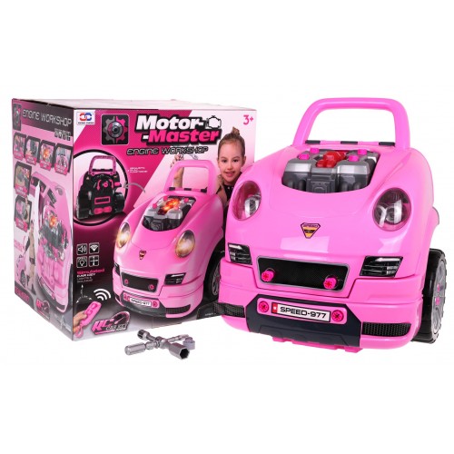 Workshop for a young mechanic Pink