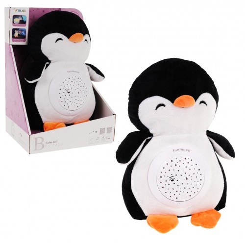 Penguin With Sound and Light Function