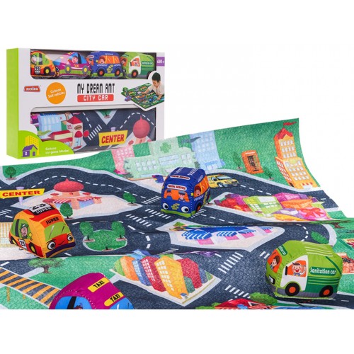 City Mat + Soft Car Set