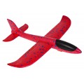 Styrofoam Airplane with Red Manual Launcher