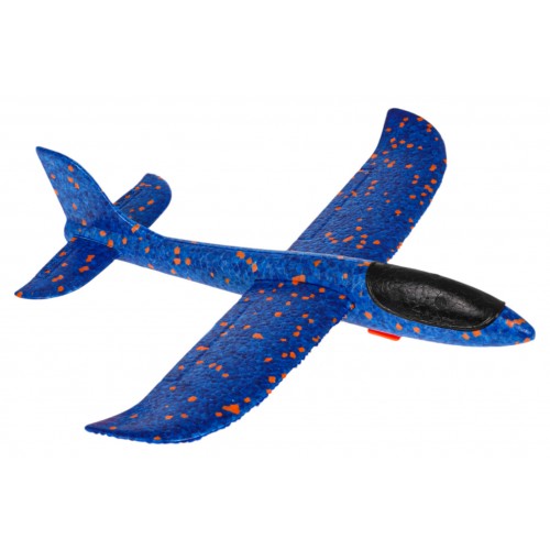 Styrofoam Airplane with Blue Manual Launcher