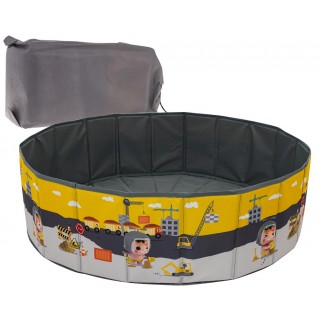 Soft Dry Pool/Sandbox for Children Construction Site