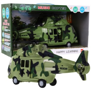 Military helicopter with sounds Beige