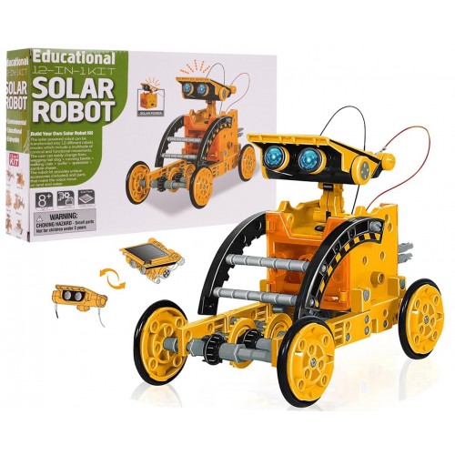 12in1 Solar Vehicle Set Orange