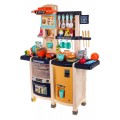 Kitchen Kitchenette with Light and Sound Function 65 pieces. Blue