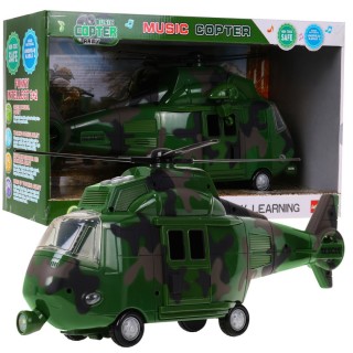 Military helicopter with sounds Green