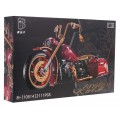 Motorcycle blocks 2111 pieces. Red