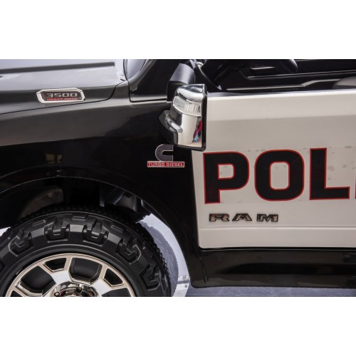 RAM 3500 Police Black Vehicle