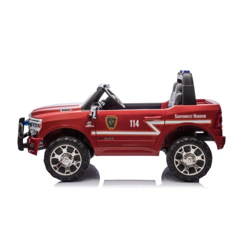 RAM 3500 Fire Department Vehicle Red