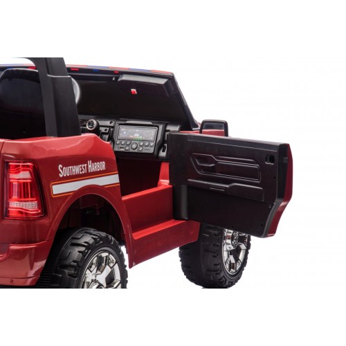 RAM 3500 Fire Department Vehicle Red