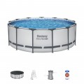 Frame Pool 13 FT 396 x 122 cm Steel Pro Max BESTWAY