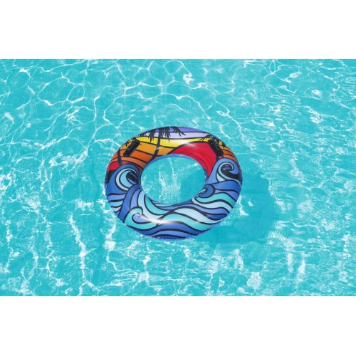 Castaway Swimming Ring 91cm BESTWAY Blue