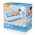 Inflatable Swimming Mattress Sun Kiss BESTWAY with Backrest