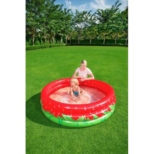 Pool Strawberry Paddling Pool 1 60 38cm BESTWAY