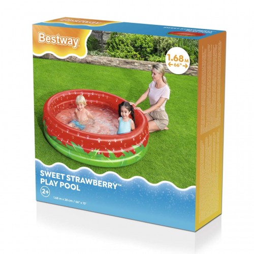 Pool Strawberry Paddling Pool 1 60 38cm BESTWAY