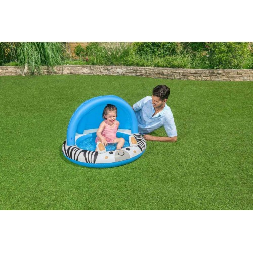 Pool with Roof 91cm Zebra BESTWAY