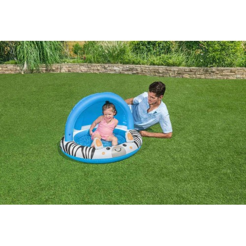 Pool with Roof 91cm Zebra BESTWAY