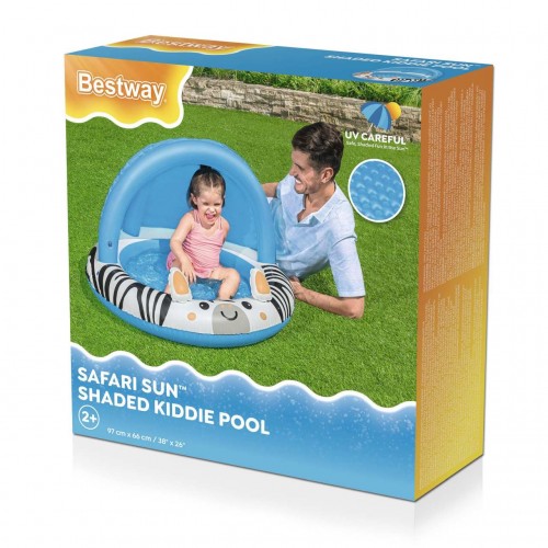 Pool with Roof 91cm Zebra BESTWAY