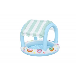 Pool with inflatable roof Donut BESTWAY