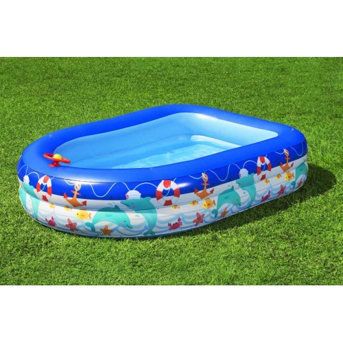 Pool with Roof 213x155cm Ocean BESTWAY