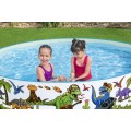 Dinosaurs Expansion Pool for Children 3+ BESTWAY 244x46cm Vinyl + PVC