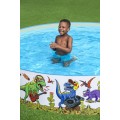 Dinosaurs Expansion Pool for Children 3+ BESTWAY 244x46cm Vinyl + PVC