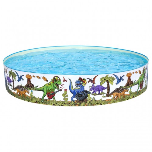 Dinosaurs Expansion Pool for Children 3+ BESTWAY 244x46cm Vinyl + PVC