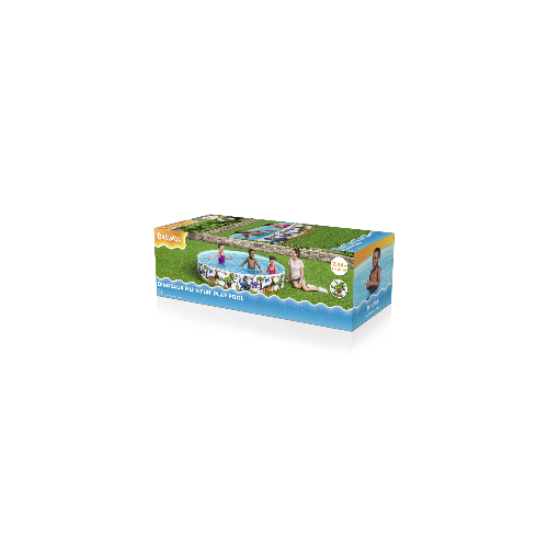 Dinosaurs Expansion Pool for Children 3+ BESTWAY 244x46cm Vinyl + PVC