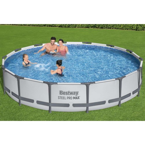 Swimminig pool 14 FT Steel Pro Max Zestaw BESTWAY