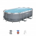 14FT Frame Pool 427x250x100 cm Power Steel