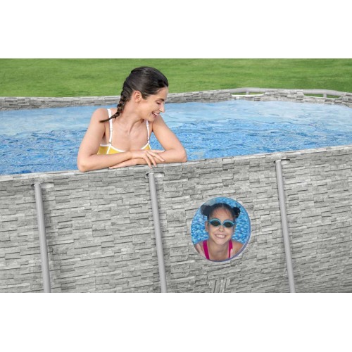 Pool Rack 427 cm x 250 cm x 100 cm, Power Steel Swim VISTA s