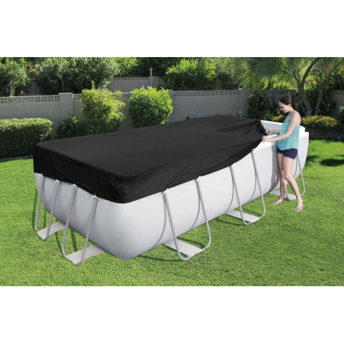 PowerSteel Pool Cover 269x179 cm BESTWAY