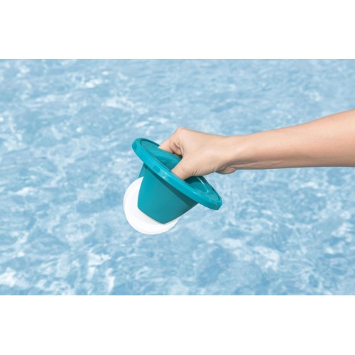 BESTWAY Pool Water Chemical Dispenser Float with Thermometer