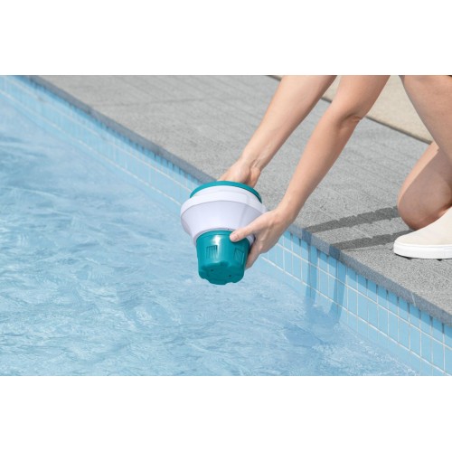 BESTWAY Pool Water Chemical Dispenser Float with Thermometer