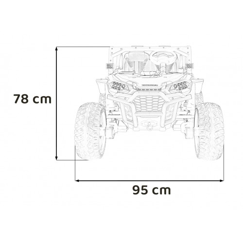 HONDA 4x4 Off-Road Vehicle Green