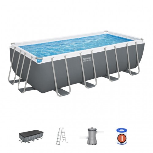 Swimming pool 16 x 8 FT Power Steel BESTWAY